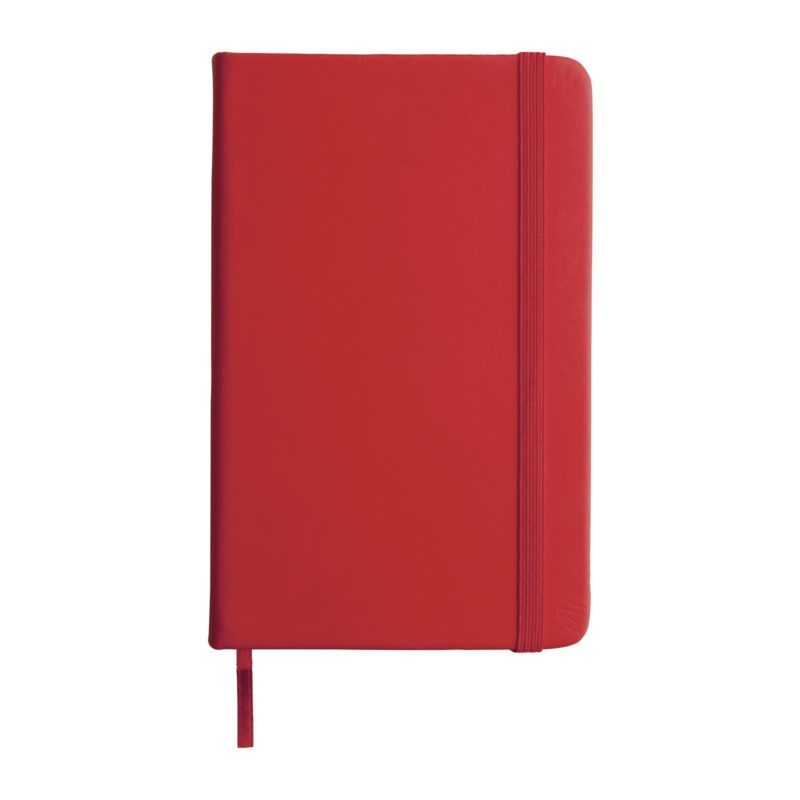 CARNET_LUBLIN_RED_PERSONNALISABLE | FOURNITURES DE BUREAU | BLOC-NOTES PERSONNALISÉS