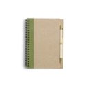 CARNET_AVEC_STYLO_A_BILLE_PERSONNALISABLE BEIGE | FOURNITURES DE BUREAU | BLOC-NOTES PERSONNALISÉS