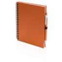 CARNET_AVEC_STYLO_A_BILLE_PERSONNALISABLE MARRON | FOURNITURES DE BUREAU | BLOC-NOTES PERSONNALISÉS