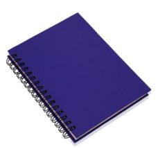 CARNET_PERSONNALISABLE BLEU FONCÉ | FOURNITURES DE BUREAU | BLOC-NOTES PERSONNALISÉS