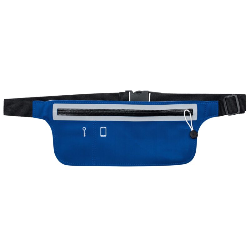 CEINTURE_JOGGER_REFLECTS_HIP_BAG_BLEU_PUBLICITAIRE | SACS PUBLICITAIRES | SACS BANDOULIERES PERSONNALISÉS