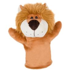 CHASSEUR_DE_MARIONNETTES_LION_PERSONNALISE MARRON | GADGETS & GOODIES PUBLICITAIRES | OBJETS DIVERS PERSONNALISÉS