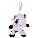 COW_BESSIE__PORTE_PERSONNALISABLE ARGENT | PORTES-CLÉS PERSONNALISÉES | PORTE CLÉ MÉTAL