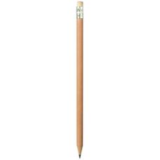 CRAYON_AVEC_GOMME_PUBLICITAIRE BEIGE | FOURNITURES DE BUREAU | POTS / CRAYONS PUBLICITAIRES