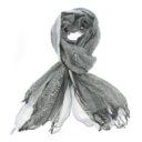 FOULARD VUARNET PERSONNALISABLE GRIS | TEXTILES & VÉTEMENTS PUBLICITAIRES | GANTS ET ECHARPES