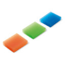 GOMME_COLORIS_EN_RECTANGLE__GOODIES_PUBLICITAIRE_POUR_BUREAU_PERSONNALISE E | FOURNITURES DE BUREAU | PAPETERIE PUBLICITAIRE