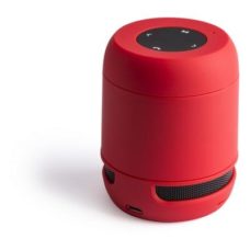 HAUT_PARLEUR_BLUETOOTH_PERSONNALISABLE ROUGE | PRODUITS HIGH-TECH | ENCEINTES USB PERSONNALISÉES