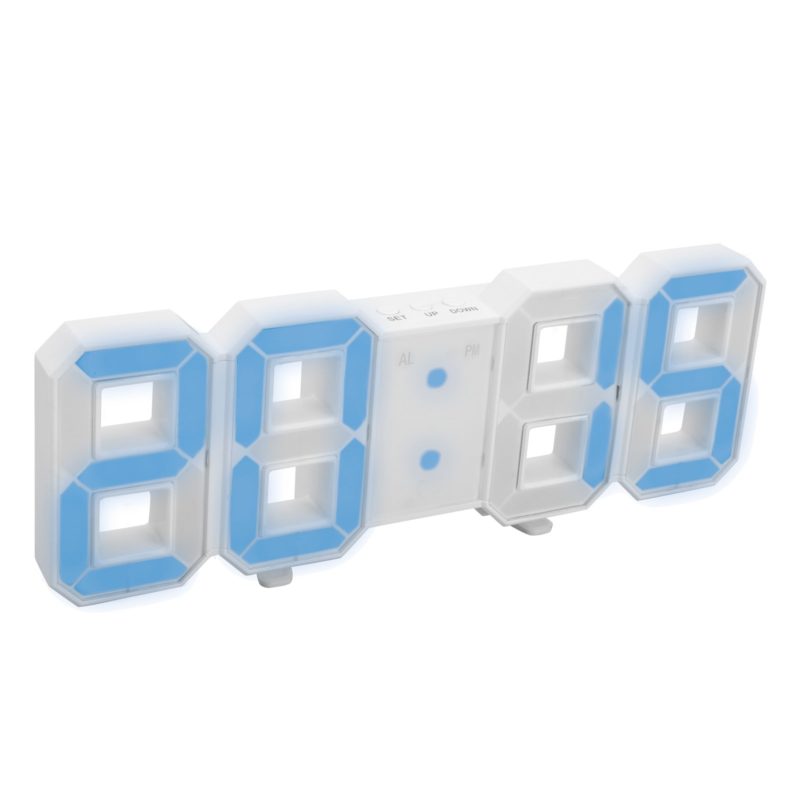 HORLOGE_LED_REFLECTS_GHOST_PUBLICITAIRE | BAGAGES & ACCESSOIRES DE VOYAGE | LAMPES DE POCHE PERSONNALISÉES