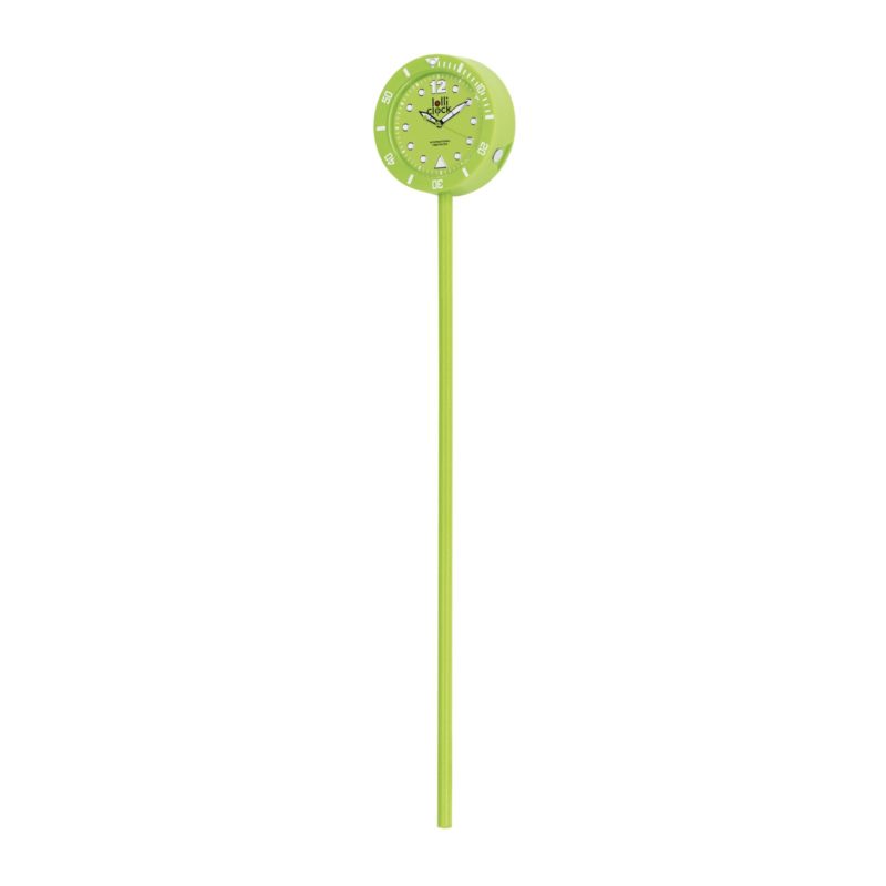 HORLOGE_LOLLICLOCK_CLASSIC_LIGHT_GREEN_PUBLICITAIRE | HORLOGERIE PUBLICITAIRE | HORLOGES PERSONNALISABLES