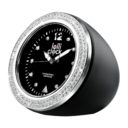 HORLOGE_LOLLICLOCK_ROCK_CRYSTAL_BLACK_PUBLICITAIRE | HORLOGERIE PUBLICITAIRE | HORLOGES PERSONNALISABLES