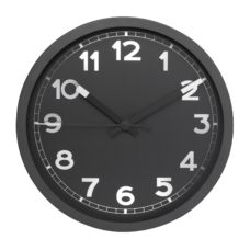 HORLOGE_REFLECTS_REDDITCH_BLACK_PERSONNALISE | HORLOGERIE PUBLICITAIRE | HORLOGES PERSONNALISABLES