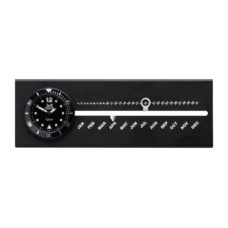 HORLOGE_AVEC_CALENDRIER_LOLLICLOCK_CALENDAR_BLACK_PERSONNALISABLE | HORLOGERIE PUBLICITAIRE | HORLOGES PERSONNALISABLES