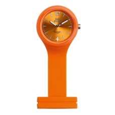 LOLLICLOCK_CARE_HORLOGE_ORANGE_PERSONNALISABLE | HORLOGERIE PUBLICITAIRE | HORLOGES PERSONNALISABLES