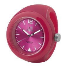 LOLLICLOCK_RING_HORLOGE_MAGENTA_PERSONNALISABLE | HORLOGERIE PUBLICITAIRE | HORLOGES PERSONNALISABLES