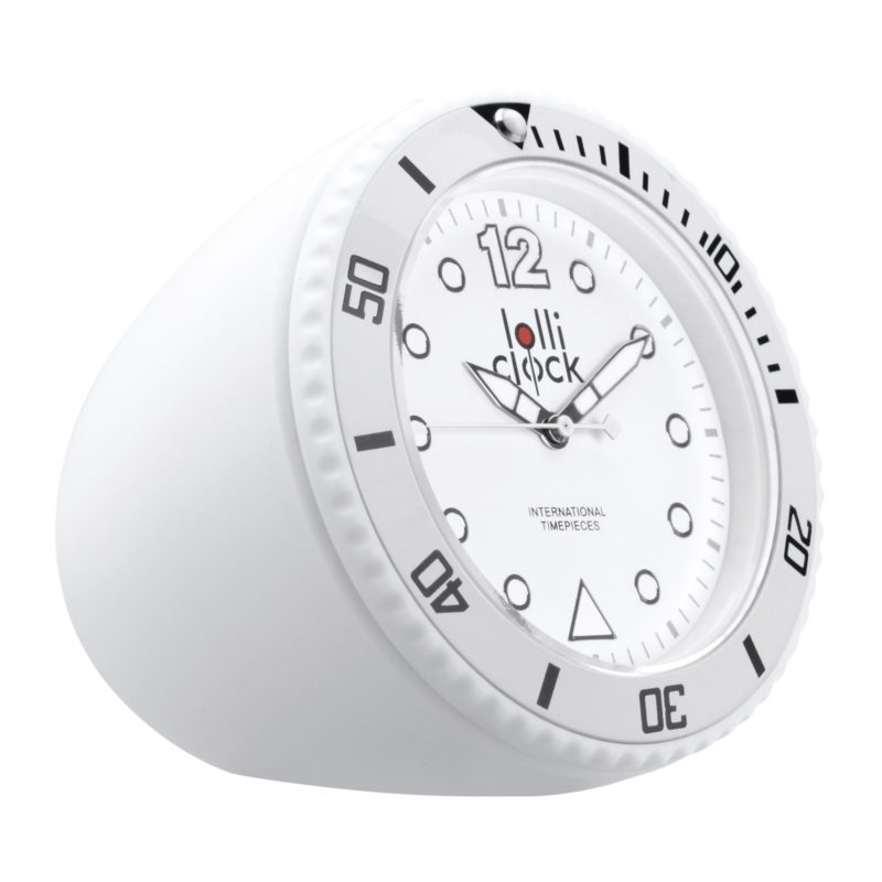 LOLLICLOCK_ROCK_HORLOGE_BLANC_PERSONNALISABLE | HORLOGERIE PUBLICITAIRE | HORLOGES PERSONNALISABLES