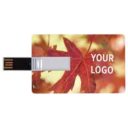 MEMORY_STICK_USB__CARTE_DE_CREDIT_PERSONNALISE MARRON | PRODUITS HIGH-TECH | CLÉS USB PERSONNALISÉES