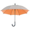 PARAPLUIE_AUTOMATIQUE_PERSONNALISE ARGENT | LOISIRS & PLEIN AIR | PARASOLS ET PARAPLUIES PUBLICITAIRES