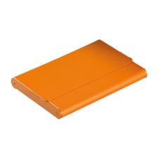 PORTE_CARTES_DE_VISITE_REFLECTS_HALIFAX_ORANGE_PUBLICITAIRE | GADGETS & GOODIES PUBLICITAIRES  | ETUIS PUBLICITAIRES