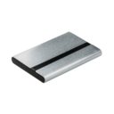 PORTE_CARTES_DE_VISITE_REFLECTS_JANAUBA_SILVER_BLACK_PERSONNALISE | GADGETS & GOODIES PUBLICITAIRES  | ETUIS PUBLICITAIRES