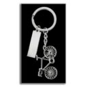 PORTE_CLES__PERSONNALISABLE ARGENT | PORTES-CLÉS PERSONNALISÉES | PORTE CLÉ MÉTAL