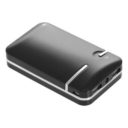 POWER_BANK_7800_MAH_AVEC_ECLAIRAGE_LED_PERSONNALISABLE GRIS | PRODUITS HIGH-TECH | POWER BANK PUBLICITAIRE