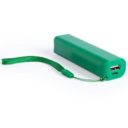 POWER_BANK_1200_MAH_AVEC_CINTRE_PUBLICITAIRE VERT | PRODUITS HIGH-TECH | POWER BANK PUBLICITAIRE