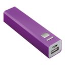 POWERBANK_REFLECTS_BOSTON_PURPLE_2200_MAH_PUBLICITAIRE | PRODUITS HIGH-TECH  | POWER BANK PUBLICITAIRE