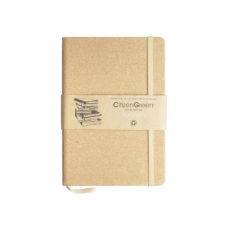 RIKO   CAHIER EN LIEGE A6 PERSONNALISABLE NATUREL | FOURNITURES DE BUREAU | BLOC-NOTES PERSONNALISÉS