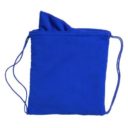 SAC_A_CORDER__SERVIETTE_PERSONNALISE BLEU | SACS PUBLICITAIRES | SACS COTON PERSONNALISÉS