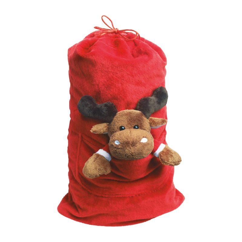 SAC_DE_NOEL_REFLECTS_MOOSE_PERSONNALISE | GADGETS & GOODIES PUBLICITAIRES  | CADEAUX DE NOEL PERSONNALISÉ