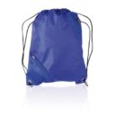 SAC_DE_CORDON_PERSONNALISABLE BLEU FONCÉ | SACS PUBLICITAIRES | SACS COTON PERSONNALISÉS