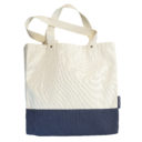 SAC SHOPPING CHIC N GO PERSONNALISABLE BLEU | SACS PUBLICITAIRES | SACS COTON PERSONNALISÉS