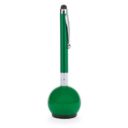 STYLO_A_BILLE__STYLO_TACTILE_AVEC_NETTOYEUR_D_PERSONNALISABLE VERT FONCÉ | STYLOS PUBLICITAIRES | STYLO À BILLE PERSONNALISÉ