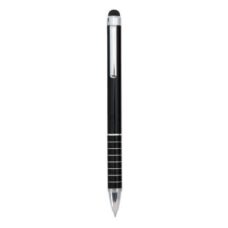 STYLO_A_BILLE__STYLO_TACTILE_PERSONNALISABLE NOIR | STYLOS PUBLICITAIRES | STYLO À BILLE PERSONNALISÉ