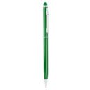 STYLO_A_BILLE__STYLO_TACTILE_PERSONNALISE VERT FONCÉ | STYLOS PUBLICITAIRES | STYLO À BILLE PERSONNALISÉ