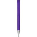 STYLO_A_BILLE_GEOMETRIQUE_PERSONNALISABLE VIOLET | STYLOS PUBLICITAIRES | STYLO À BILLE PERSONNALISÉ