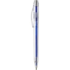 STYLO_A_BILLE_TRANSPARENT_PERSONNALISABLE ARGENT | STYLOS PUBLICITAIRES | STYLO À BILLE PERSONNALISÉ