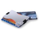 SUPPORT_DE_CARTE_AVEC_PROTECTION_RFID_PERSONNALISABLE BLEU FONCÉ | GADGETS & GOODIES PUBLICITAIRES | ETUIS PUBLICITAIRES