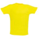 T_SHIRT_PERSONNALISE JAUNE | GADGETS & GOODIES PUBLICITAIRES | OBJETS DIVERS PERSONNALISÉS