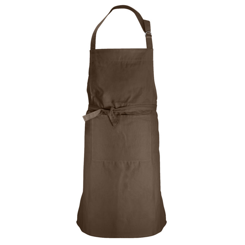 TABLIER OUTSIDE I PERSONNALISABLE MARRON | CUISINE & MAISON ACCESSOIRES | TABLIERS PERSONNALISÉS