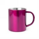 TASSE_EN_METAL_280_ML_PERSONNALISE VIOLET | STYLOS PUBLICITAIRES | STYLO À BILLE MÉTAL