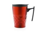 TASSE_GEOMETRIQUE_380_ML_AVEC_POIGNEE_PUBLICITAIRE ARGENT | CUISINE & MAISON ACCESSOIRES | MUGS TASSES PERSONNALISÉS