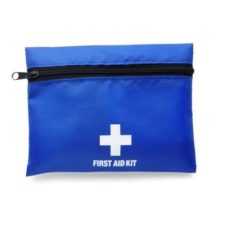 TROUSSE_DE_PREMIERS_SECOURS_EN_POCHETTE_PUBLICITAIRE ARGENT | FOURNITURES DE BUREAU | PAPETERIE PUBLICITAIRE