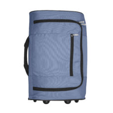 VALISE 2 ROUES REBORN PERSONNALISE BLEU | GADGETS & GOODIES PUBLICITAIRES  | ETUIS PUBLICITAIRES