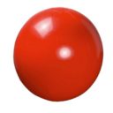 BALLON_DE_PLAGE_PERSONNALISABLE ROUGE | LOISIRS & PLEIN AIR | JEUX DE PLAGE